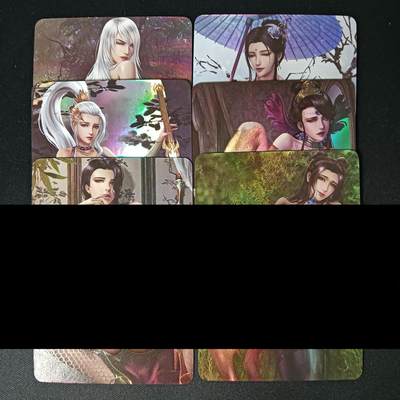 花开卡拍第46期（11月9号周日截拍，品控勿拍!!!拍品不寄存，运费5元，自制卡难免瑕疵，可能存在轻微撞角爆边等出厂瑕疵，品控介意勿拍！） - 墨卡牌 艺术卡 LGD重启小套B