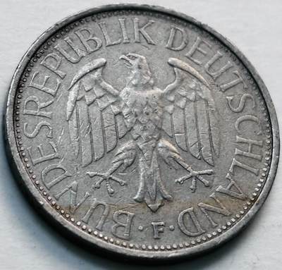 文馨钱币收藏第 279 场，银币，纪念铜章场 长期接收代拍品 - 1972 年德国 1 马克 F 版