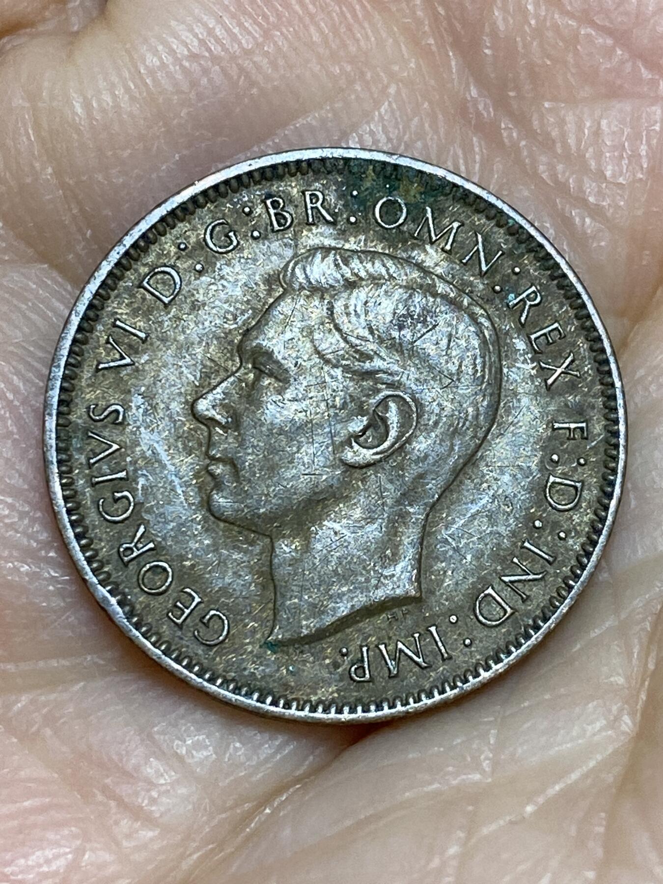 2025年第一百二十五场(总第一百五十一场）外国好品散币(免佣金) 英国🇬🇧1941年1法新(乔治六世第一版)