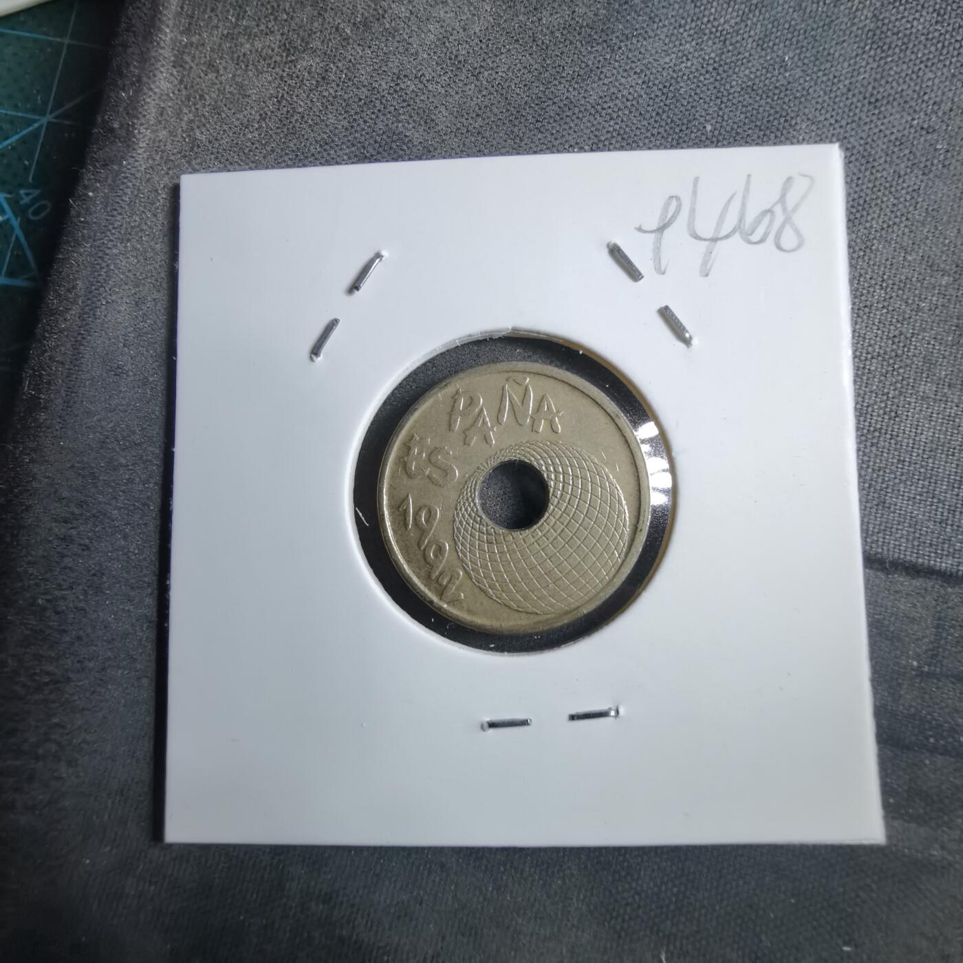 沼泽如烟--第894场 西班牙1992年25比塞塔