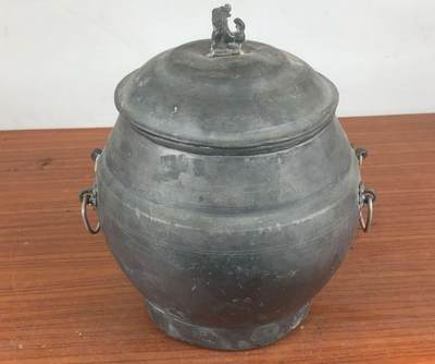 70年代锡制茶叶罐 - 70年代锡制茶叶罐