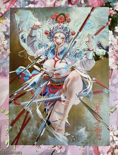 龙虎卡牌第六二场 百里霸场 （无佣金，周六结拍，欢迎送拍） - 普卡九拼 燎原 刷子 妖姬传将神婆