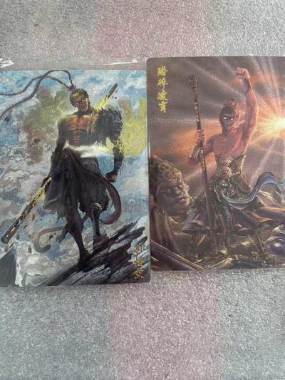 寸草不生拍卖会 第十三期 （ 持续收拍中） - 裸卡 齐天大圣 2张 精美