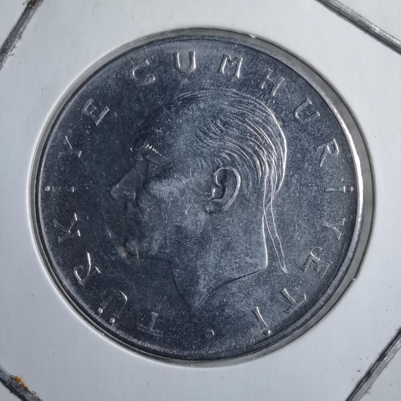 沼泽如烟--第894场 土耳其1976年1里拉