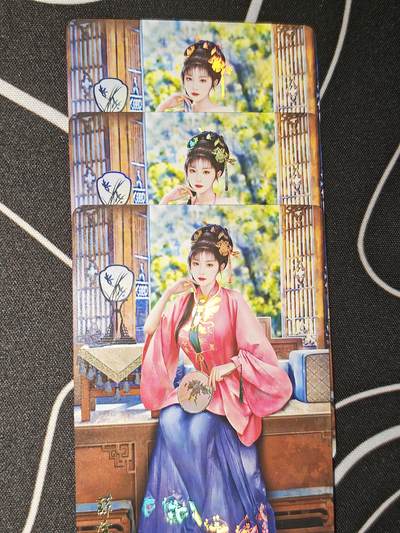 老板带我见世面，我给老板好拍场，零佣金收拍，不寄存 - 焱卡文化红楼一梦薛宝钗金彩工艺三服饰