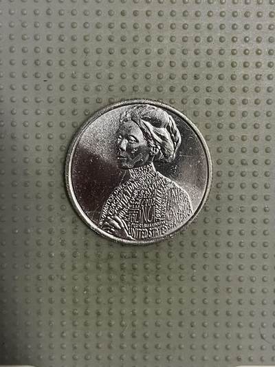 2025年第110场各国散币拍卖（总第110场） - 美国2023年杰出女性乔维塔·伊达尔第10枚25美分纪念币