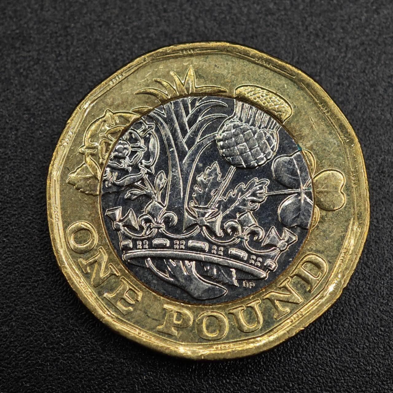 【淘币小摊】实时拍第七百九十一拍   散币纸币套币场   满百包邮可预留二周 每周一统一发货   英国2016年一镑双色币