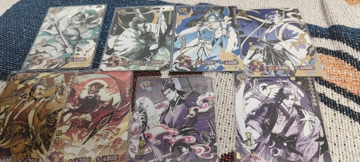 秋原瞳的小店第二十八期（持续收拍，深夜入冬的稀雨，总是静寂的……） 卡游三国gp8箱不同，🈶超稀有人物贾诩