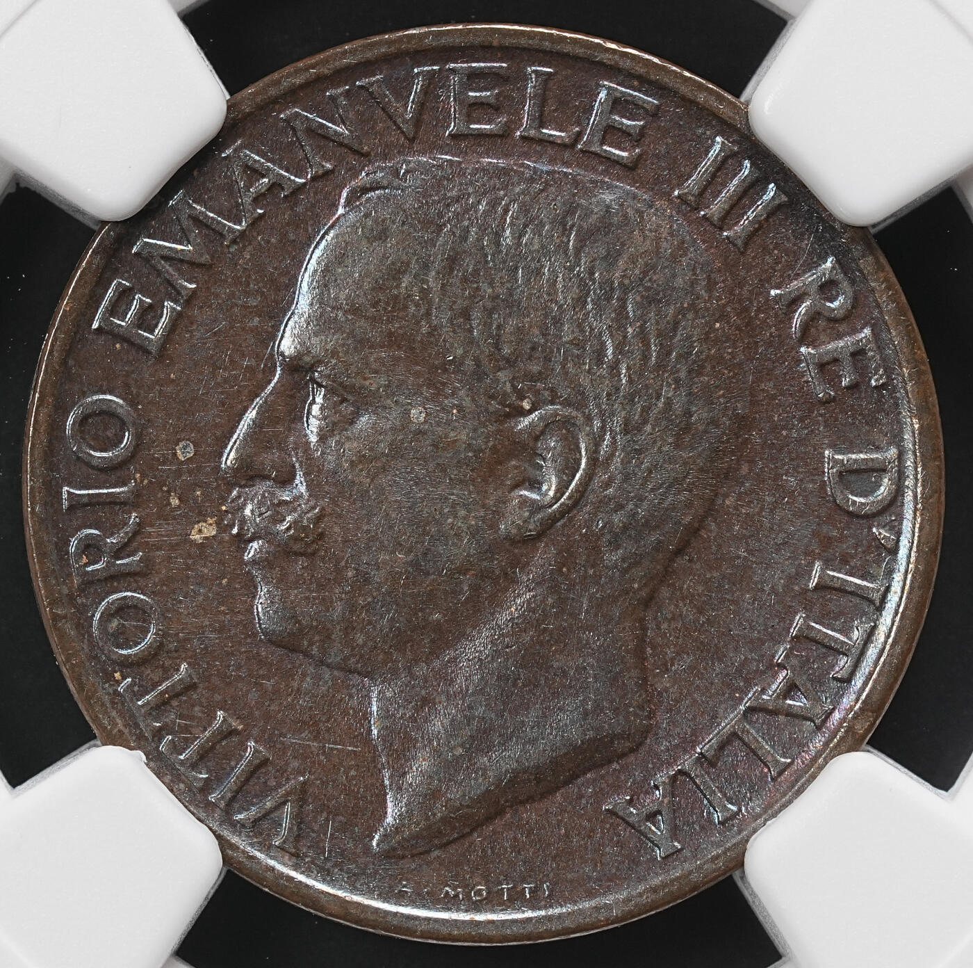 修遠堂世界钱币第九十二期 NGC MS63BN 1921年意大利10分