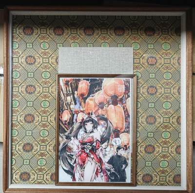 天玑星卡拍第136期《11.10周一截拍》持续收拍收评中 满赠卡需备注 - 迟迟 A4复制画 带框 小框A4大框超大 该拍品需到付发出