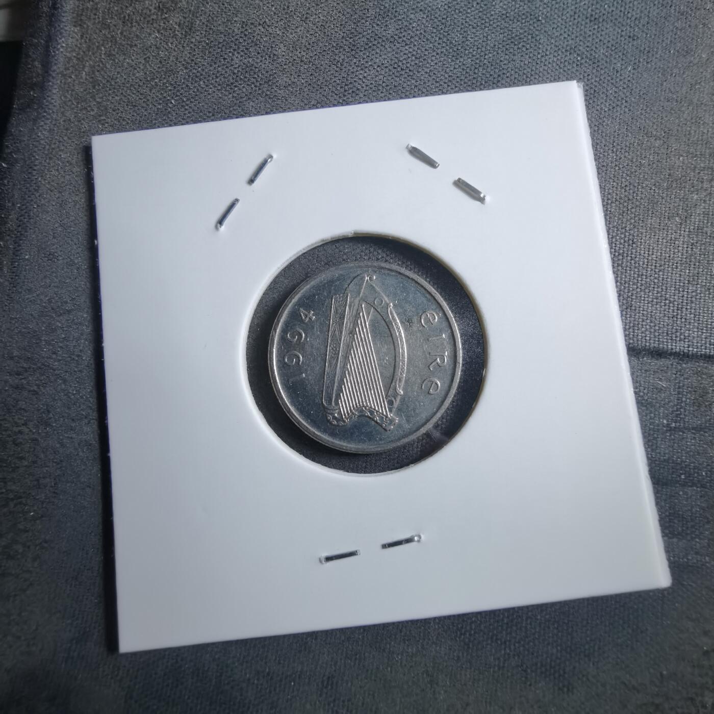 沼泽如烟--第894场 爱尔兰1994年5便士