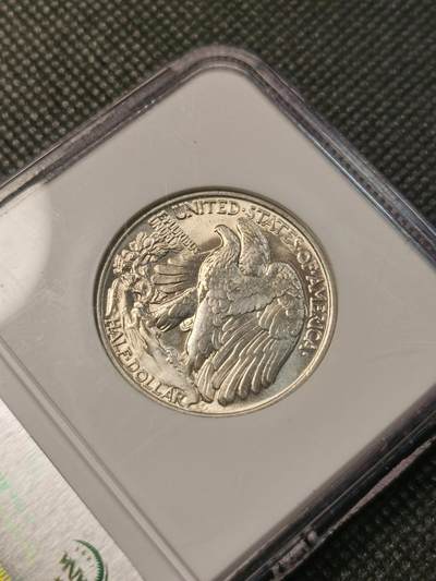 甄臻铺-世界币章拍卖（第38期）立冬小精品场，送拍享返佣金等优惠多多 NGC-MS65 1945年美国行走女神半美元，高分卷拆，满光好品