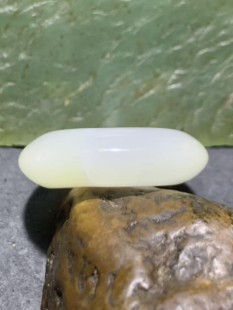 精美高玉化冰飘海洋玉髓平安扣一个！