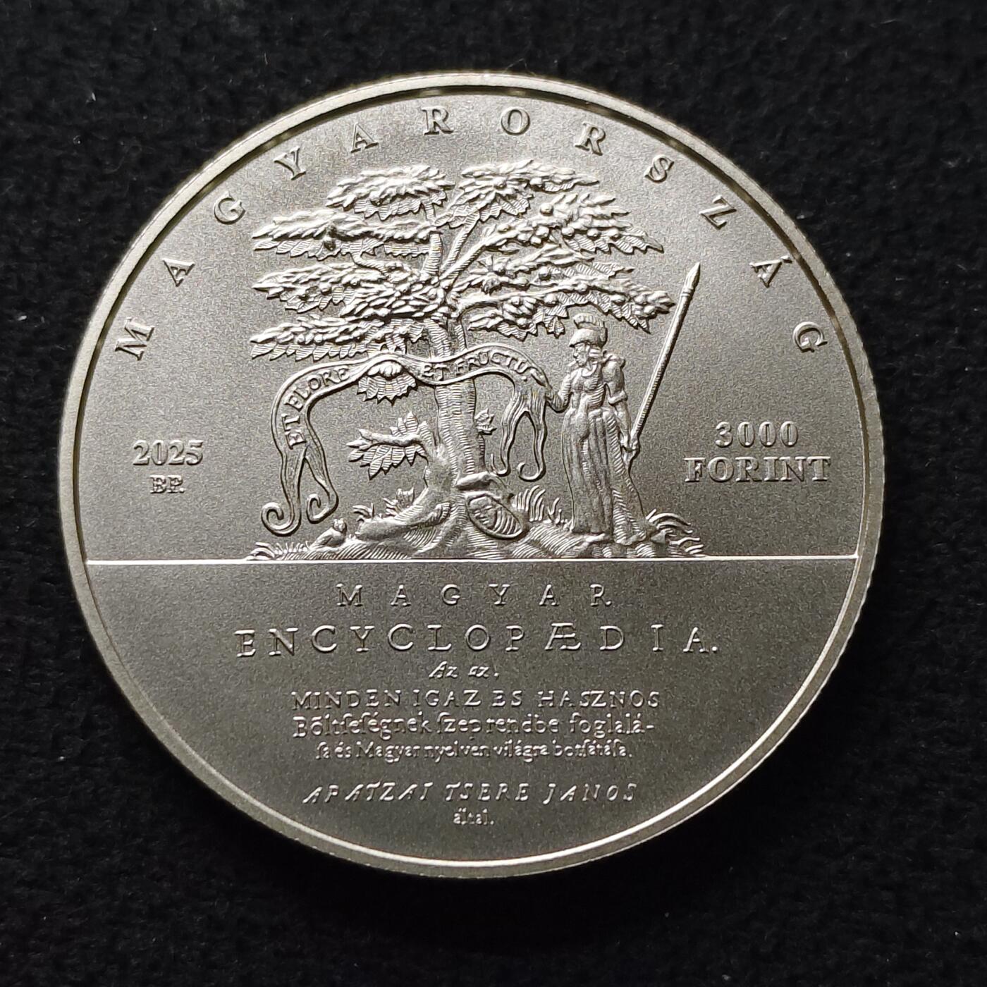 【全场包邮】纯粹捡漏拍477场（免费代拍第14场）调整中 【少见】匈牙利2025年3000福林学者亚诺什·阿帕恰伊·切雷诞辰400周年纪念币-量5000