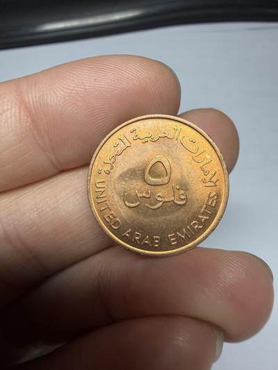2025年集古藏今外币拍卖第十期-第3场—（总第283拍），可以寄存60天，满160元包邮。 - 1973年阿联酋5费尔