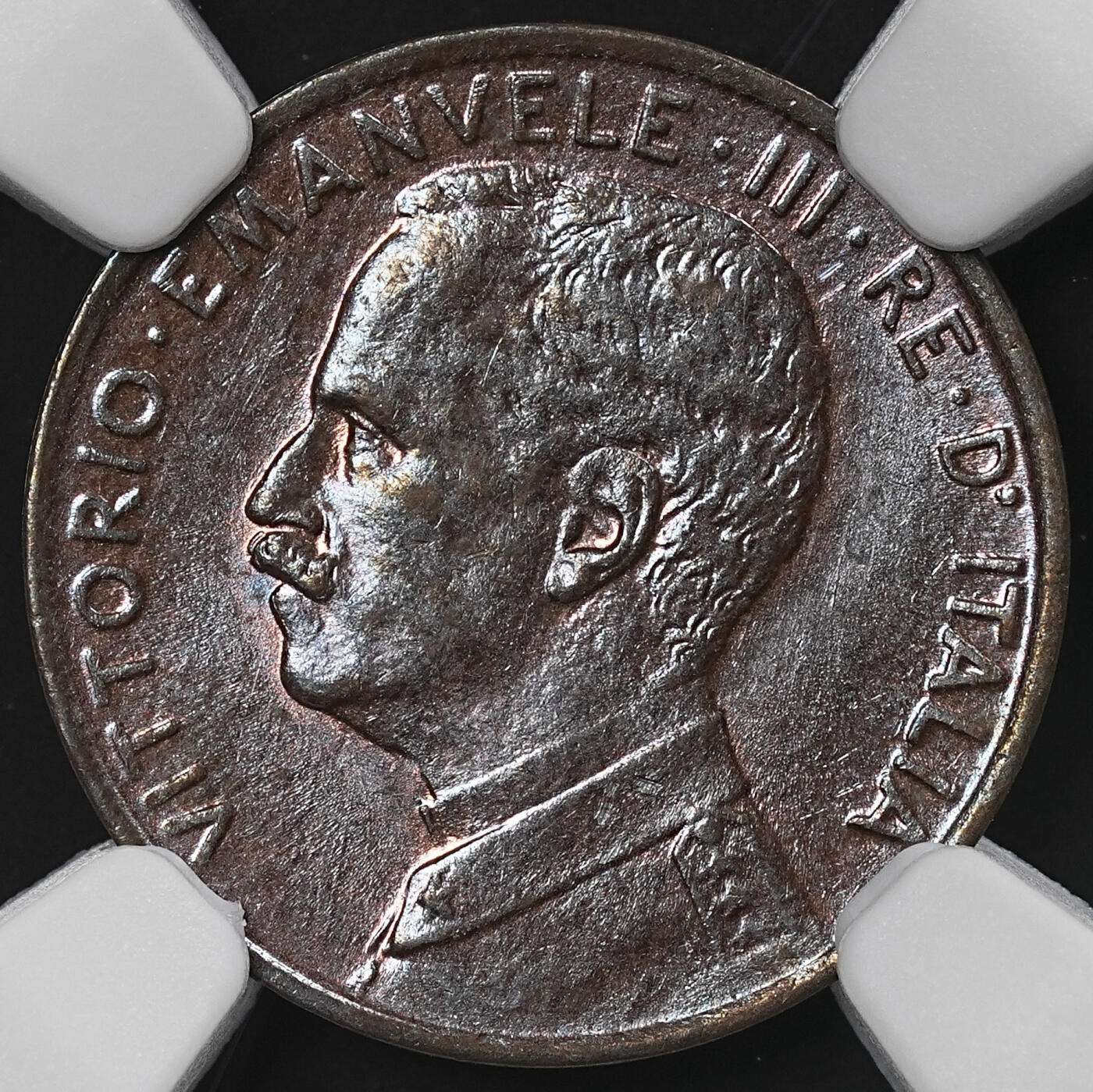 修遠堂世界钱币第九十二期 NGC评级 意大利1分铜币两枚