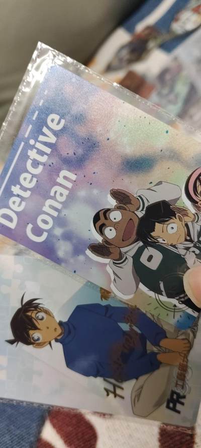 秋原瞳的小店第二十八期（持续收拍，深夜入冬的稀雨，总是静寂的……） - 卡游柯南原膜活动卡一对