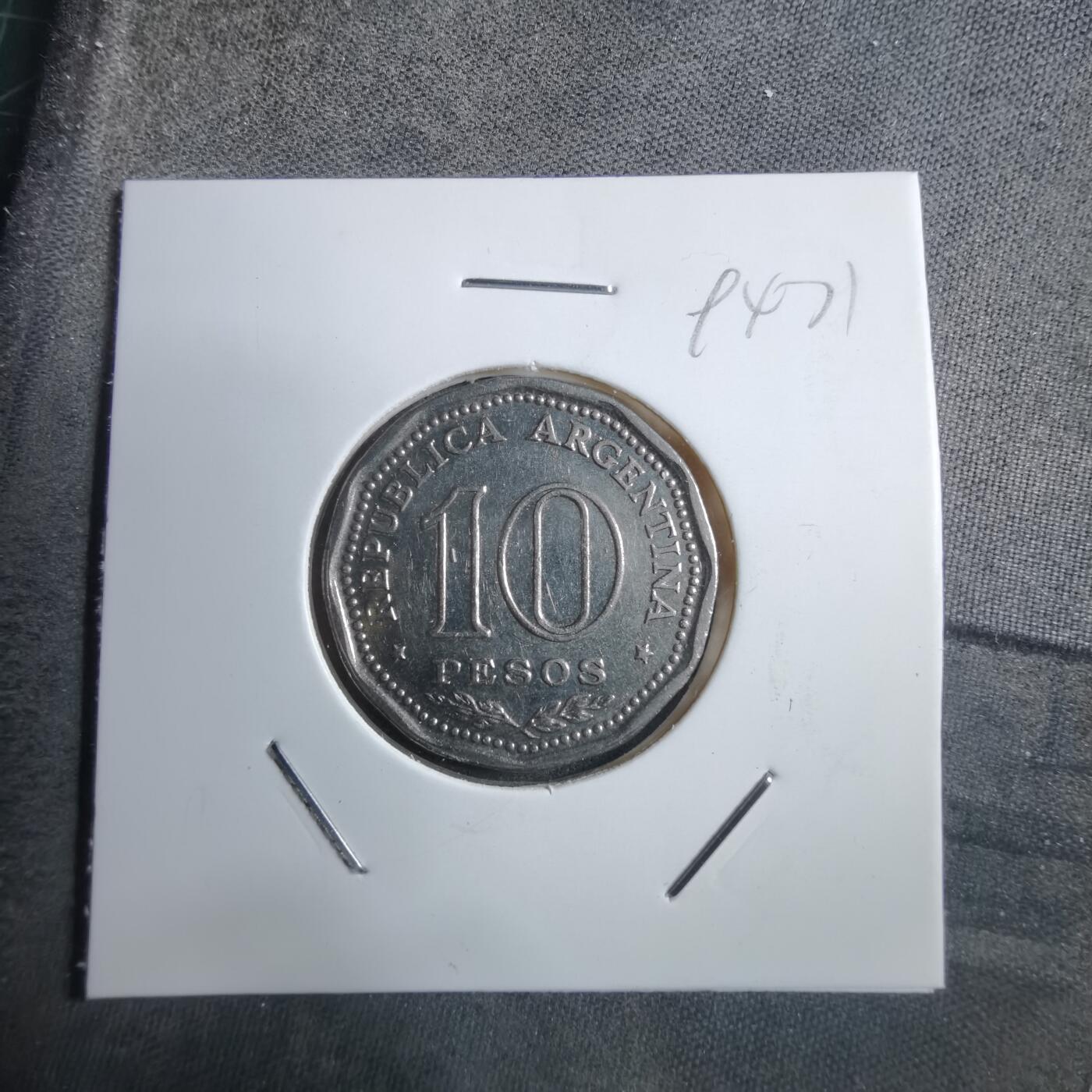 沼泽如烟--第894场 阿根廷1966年10比索