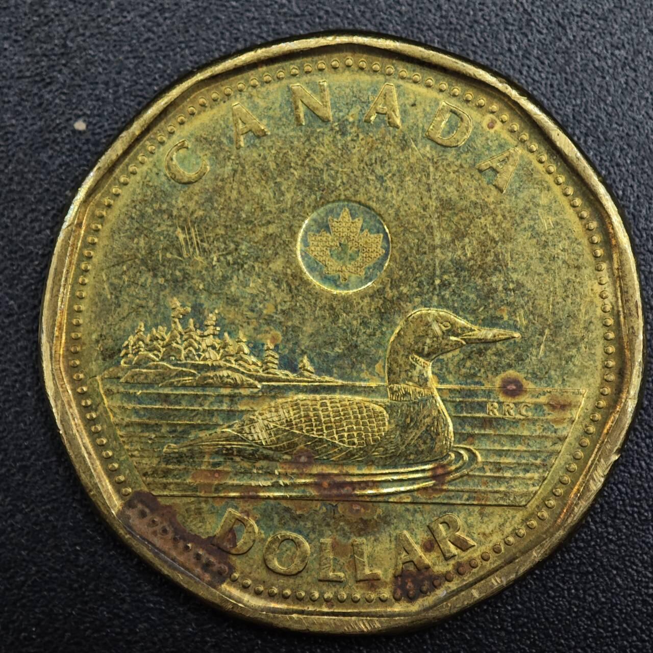 【淘币小摊】实时拍第七百九十一拍   散币纸币套币场   满百包邮可预留二周 每周一统一发货   加拿大2015年一元铜币