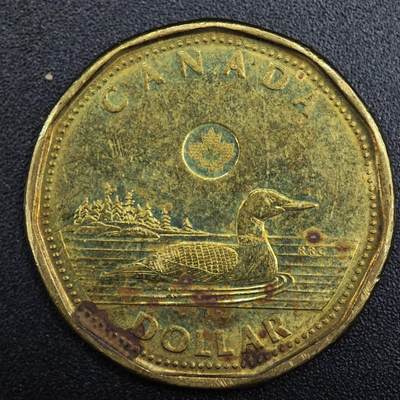 【淘币小摊】实时拍第七百九十一拍   散币纸币套币场   满百包邮可预留二周 每周一统一发货   - 加拿大2015年一元铜币