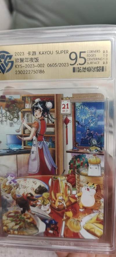 秋原瞳的小店第二十八期（持续收拍，深夜入冬的稀雨，总是静寂的……） - 卡游超早期活动卡年夜饭限编极限9.5