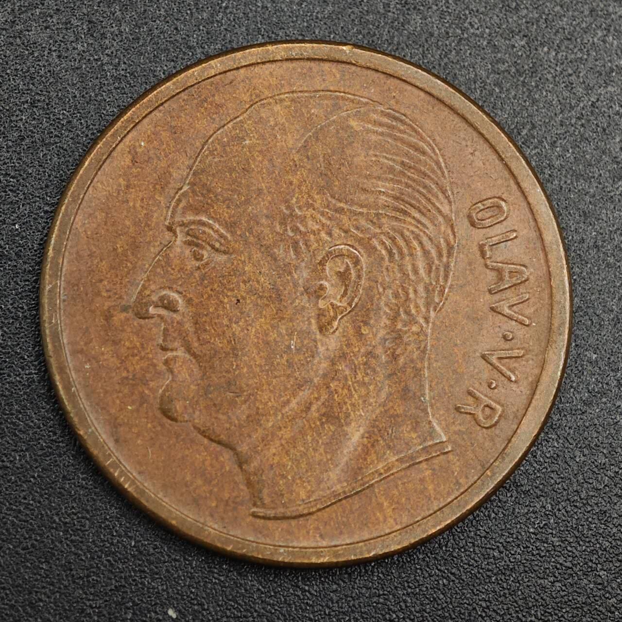 【淘币小摊】实时拍第七百九十一拍   散币纸币套币场   满百包邮可预留二周 每周一统一发货   挪威1970年5欧尔麋鹿铜币