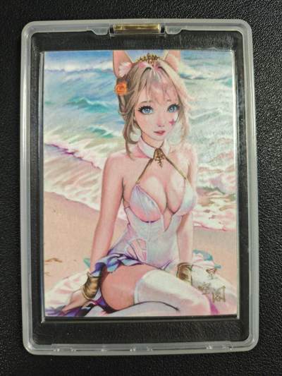 天玑星卡拍第136期《11.10周一截拍》持续收拍收评中 满赠卡需备注 - 【手绘卡】星空文创 拾光 动漫美女 1of1 手绘卡