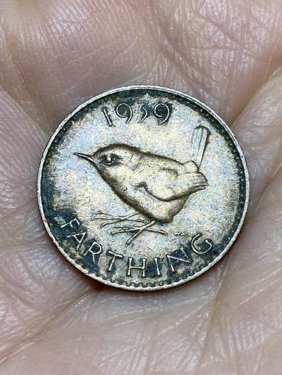 2025年第一百二十五场(总第一百五十一场）外国好品散币(免佣金) - 英国🇬🇧1939年1法新(乔治六世第一版)