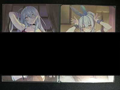 花开卡拍第46期（11月9号周日截拍，品控勿拍!!!拍品不寄存，运费5元，自制卡难免瑕疵，可能存在轻微撞角爆边等出厂瑕疵，品控介意勿拍！） - 绘天阁 雪女对卡