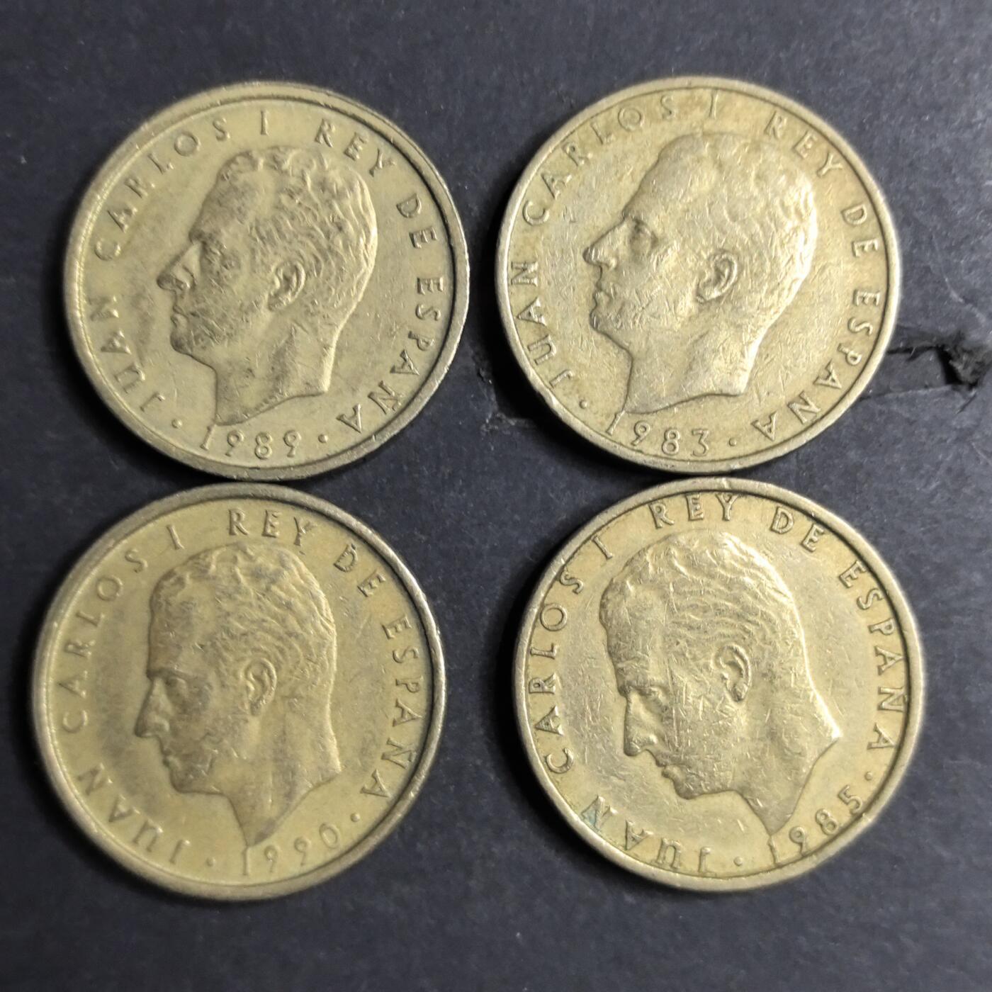 各国硬币第6期 无佣金 西班牙100比赛塔4个