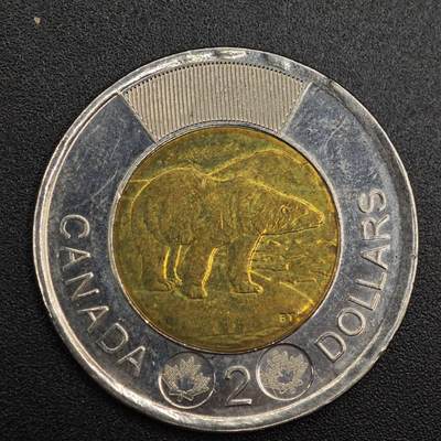 【淘币小摊】实时拍第七百九十一拍   散币纸币套币场   满百包邮可预留二周 每周一统一发货   - 加拿大2014年2元双色币