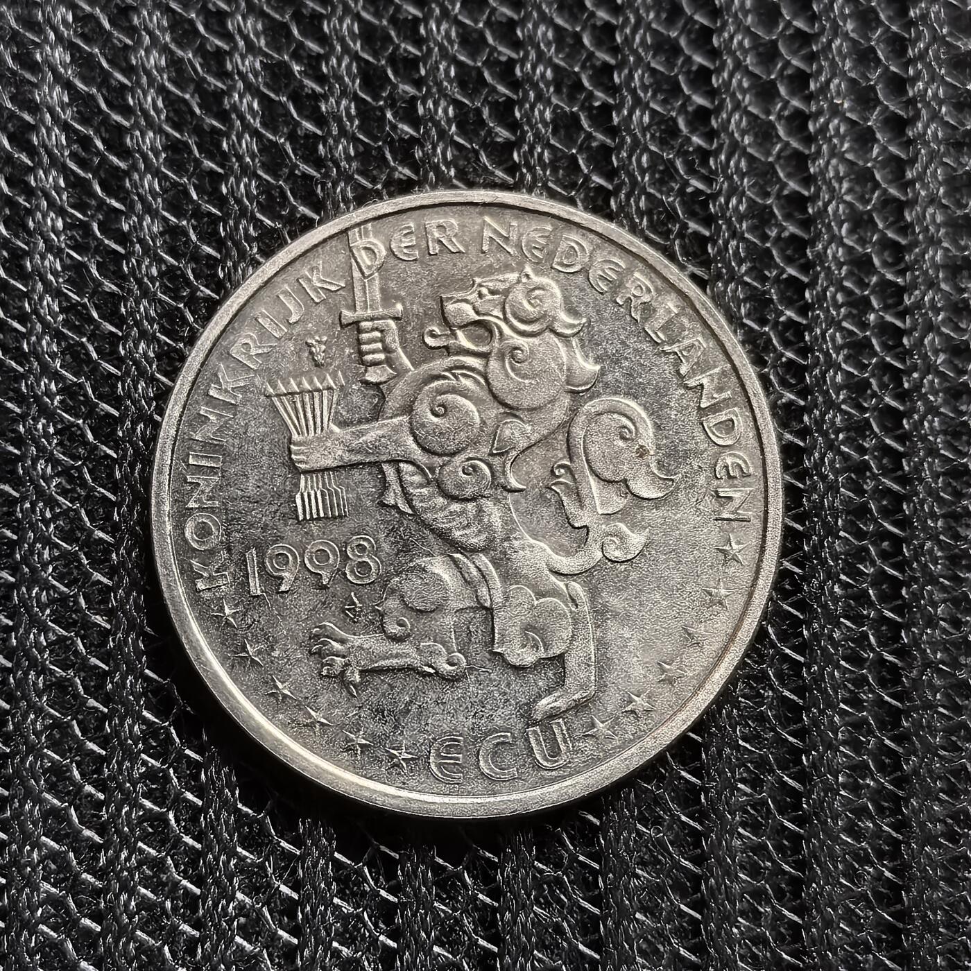 道一币馆币章第一百五十三场 荷兰1998年四季变迁1埃居纪念币 