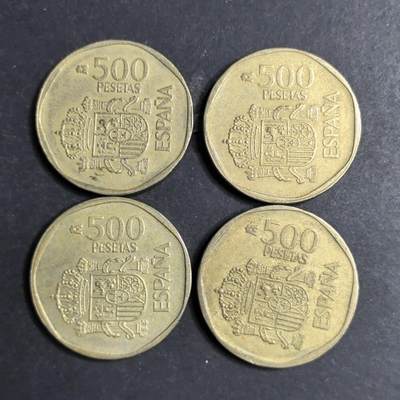 各国硬币第6期 无佣金 - 西班牙500比赛塔4个