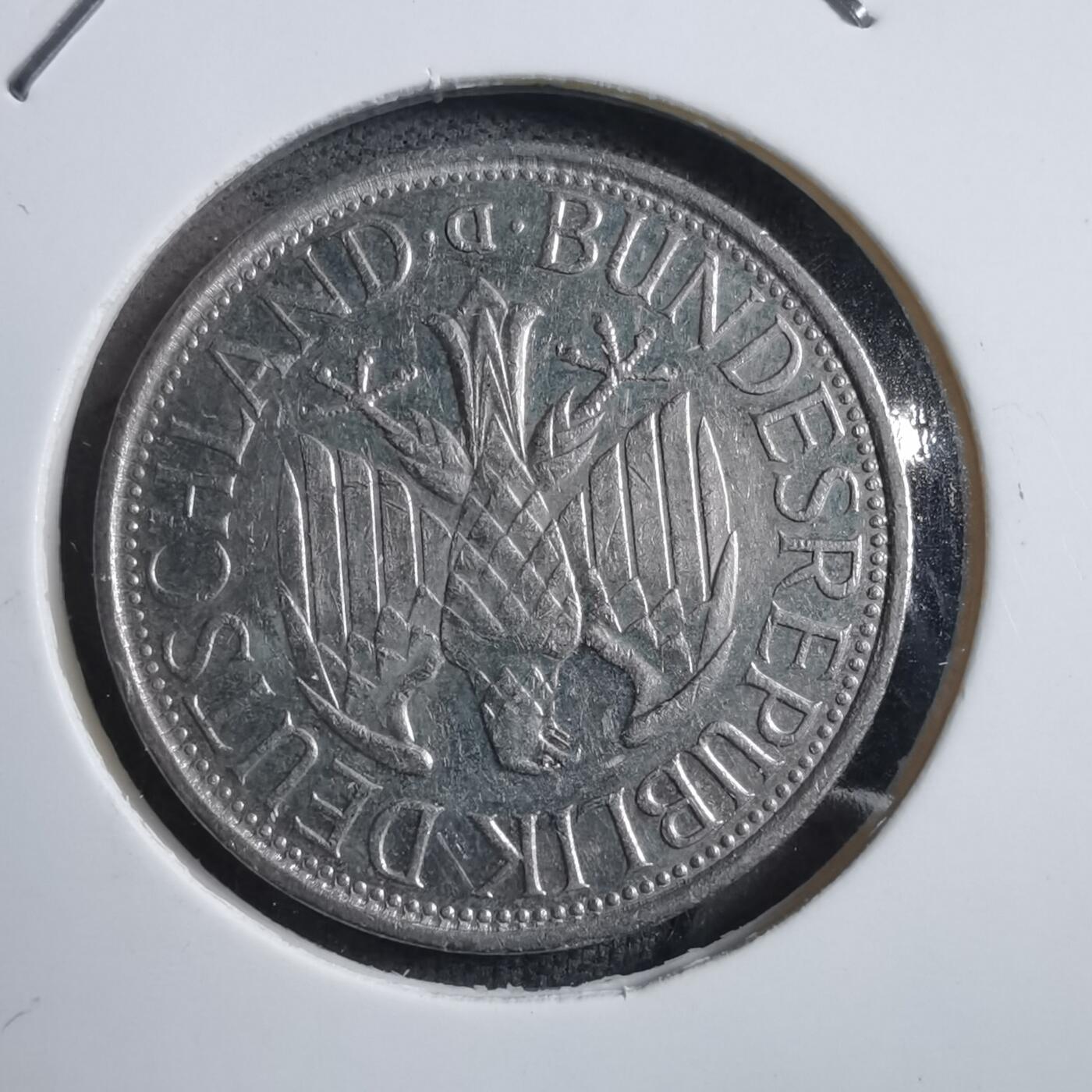 沼泽如烟--第894场 德国1989年1马克