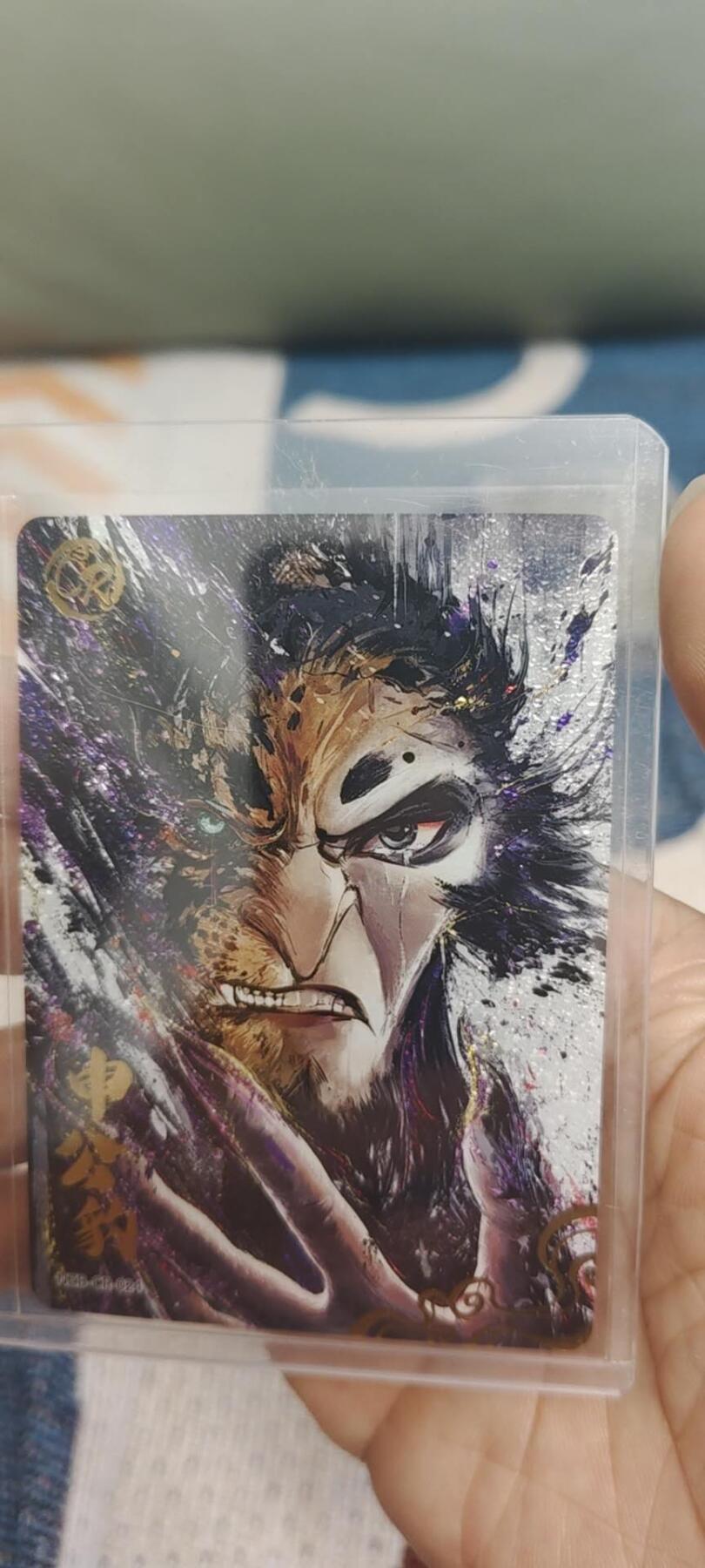 秋原瞳的小店第二十八期（持续收拍，深夜入冬的稀雨，总是静寂的……） 卡游哪吒cr申公豹，这张图做得非常好看