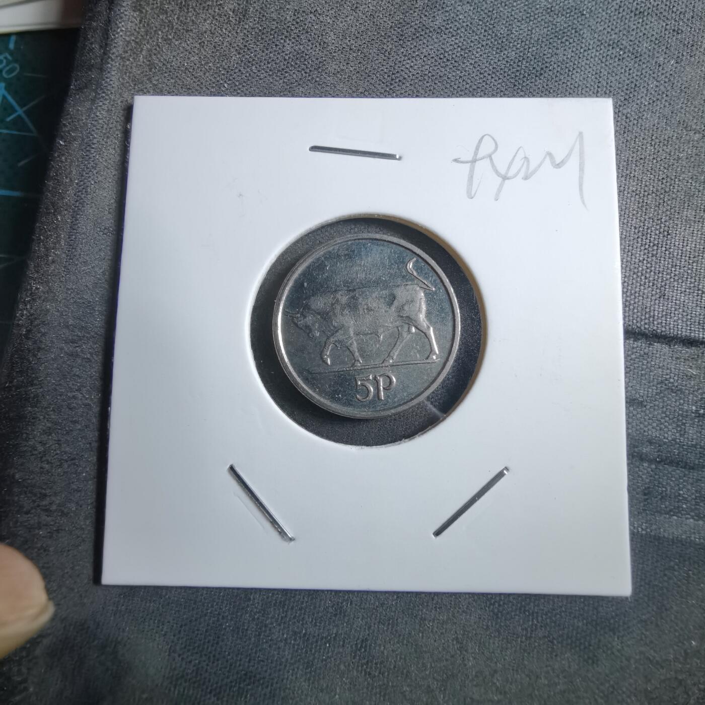 沼泽如烟--第894场 爱尔兰1994年5便士