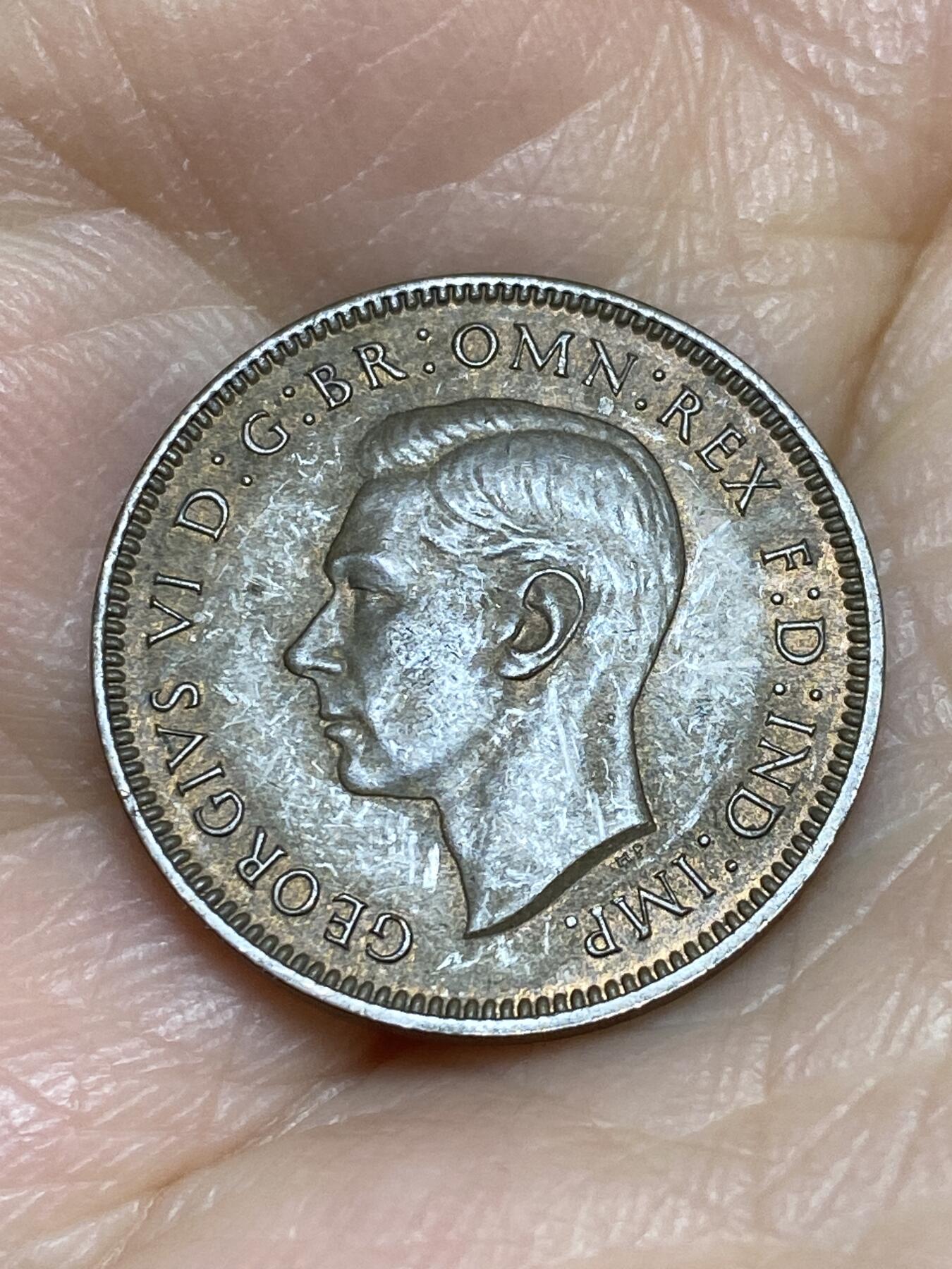 2025年第一百二十五场(总第一百五十一场）外国好品散币(免佣金) 英国🇬🇧1941年1法新(乔治六世第一版)