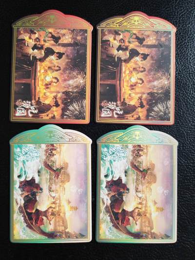 阳大大卡牌拍卖第81期（持续收拍品，周六晚上九点截拍，进群福利早知道） - 趣卡社 宋时明月 异形卡4张