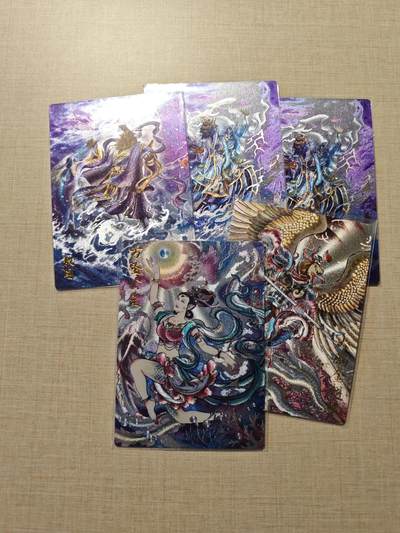 卡牌实验室开始第三次实验 - 【杆子、贾志鹏裸卡】卡德曼5张