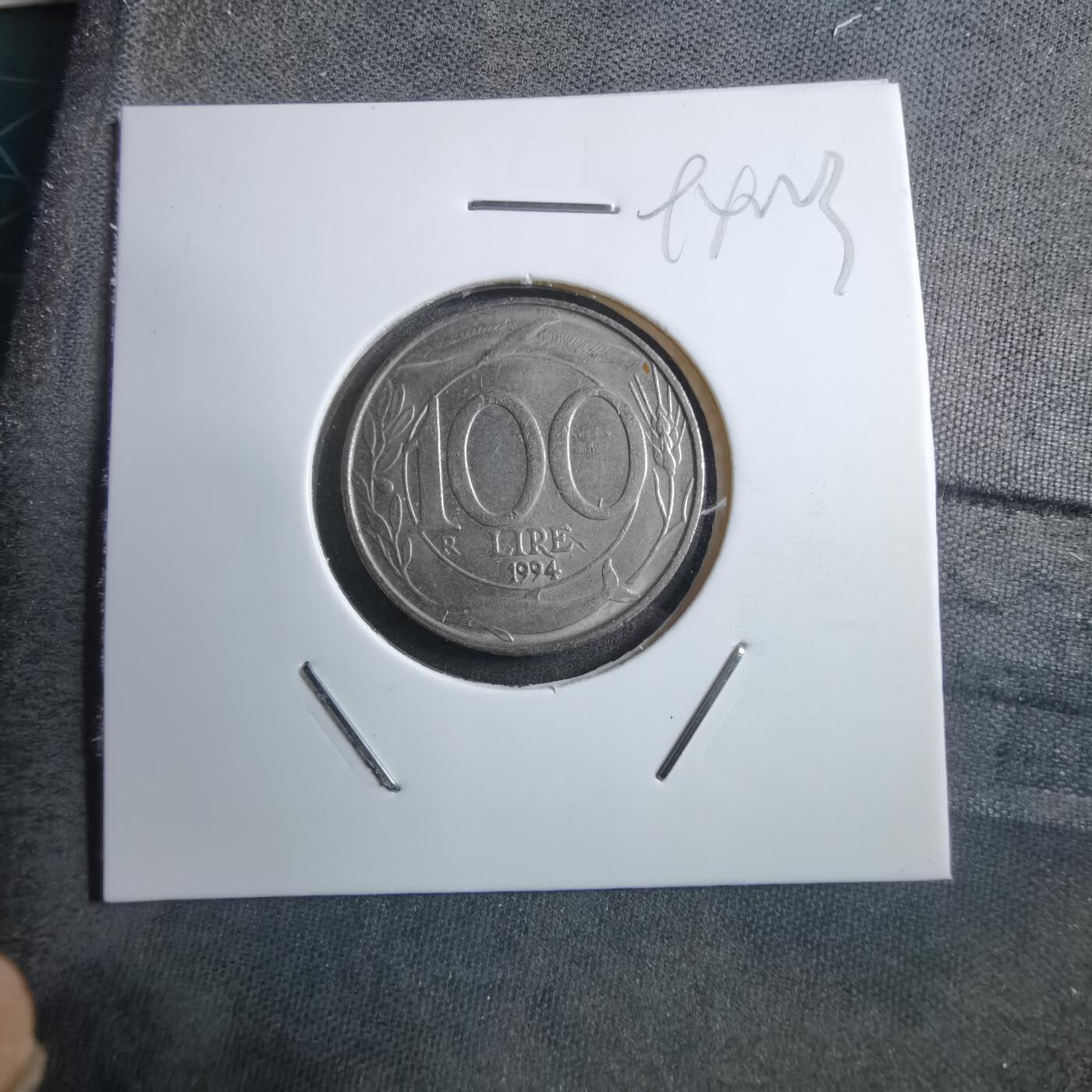 沼泽如烟--第894场 意大利1994年100里拉