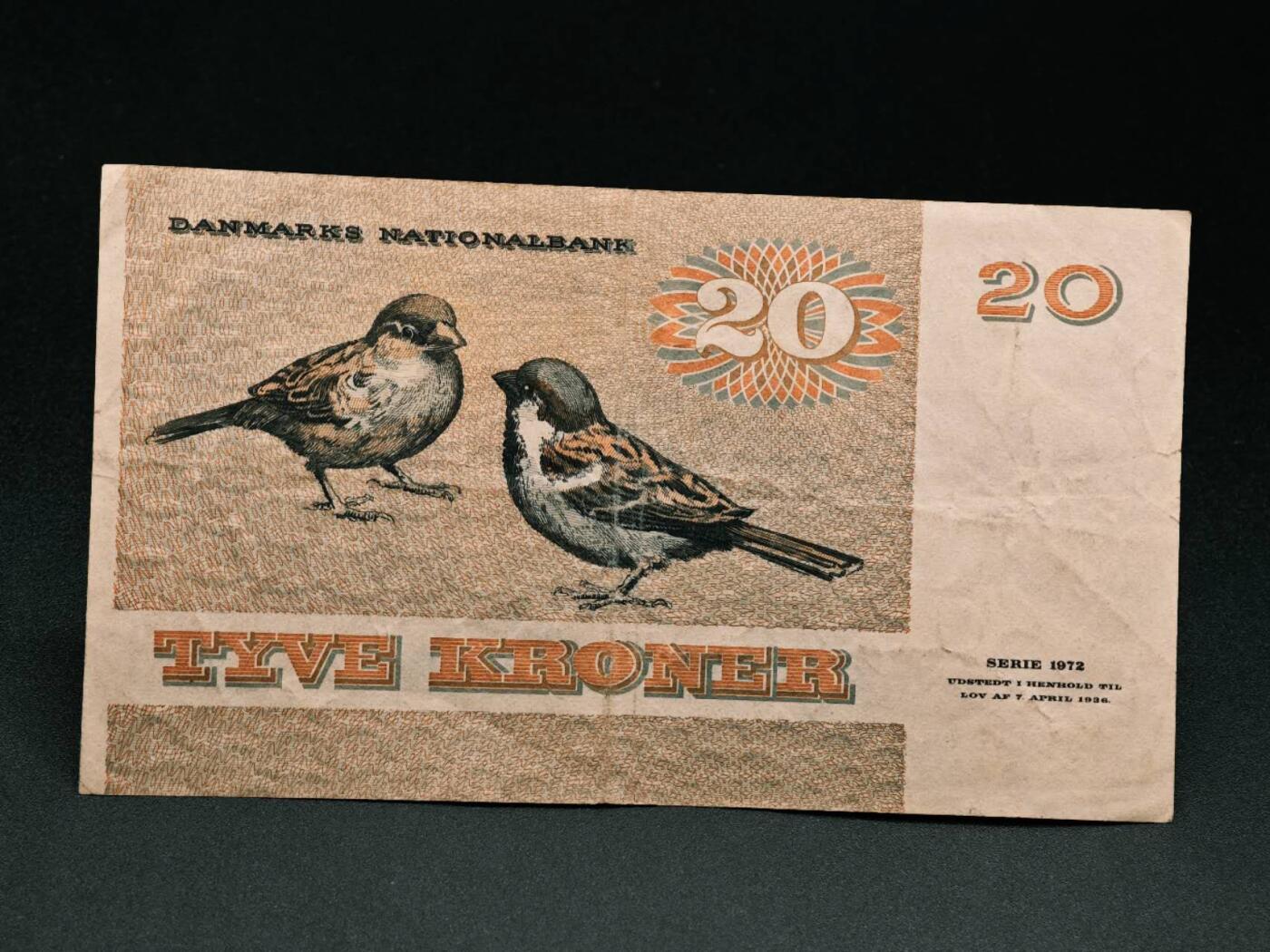 【淘币小摊】实时拍第七百九十一拍   散币纸币套币场   满百包邮可预留二周 每周一统一发货   丹麦20克朗