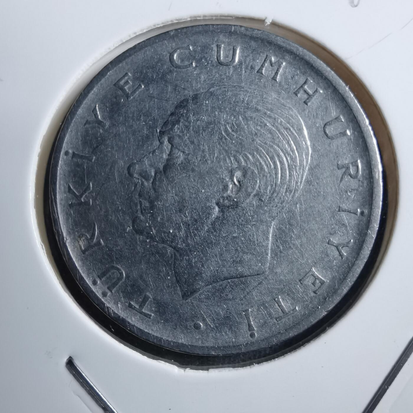 沼泽如烟--第894场 土耳其1960年1里拉