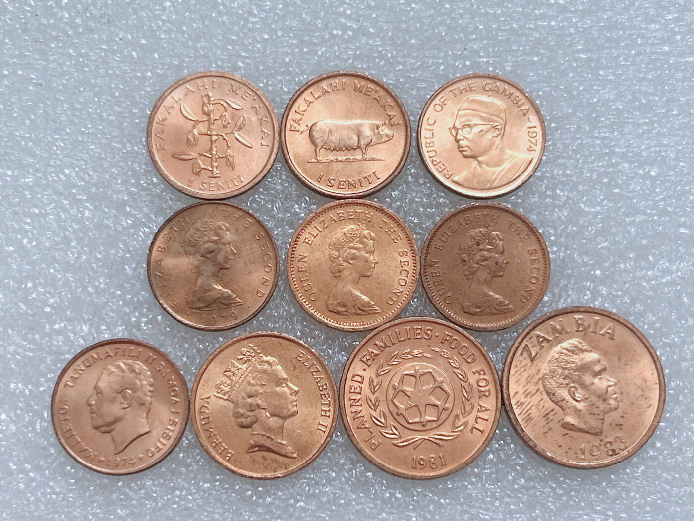 第一海外回流一元起拍收藏 散集专场  第263期 散币一组 10枚 原光品