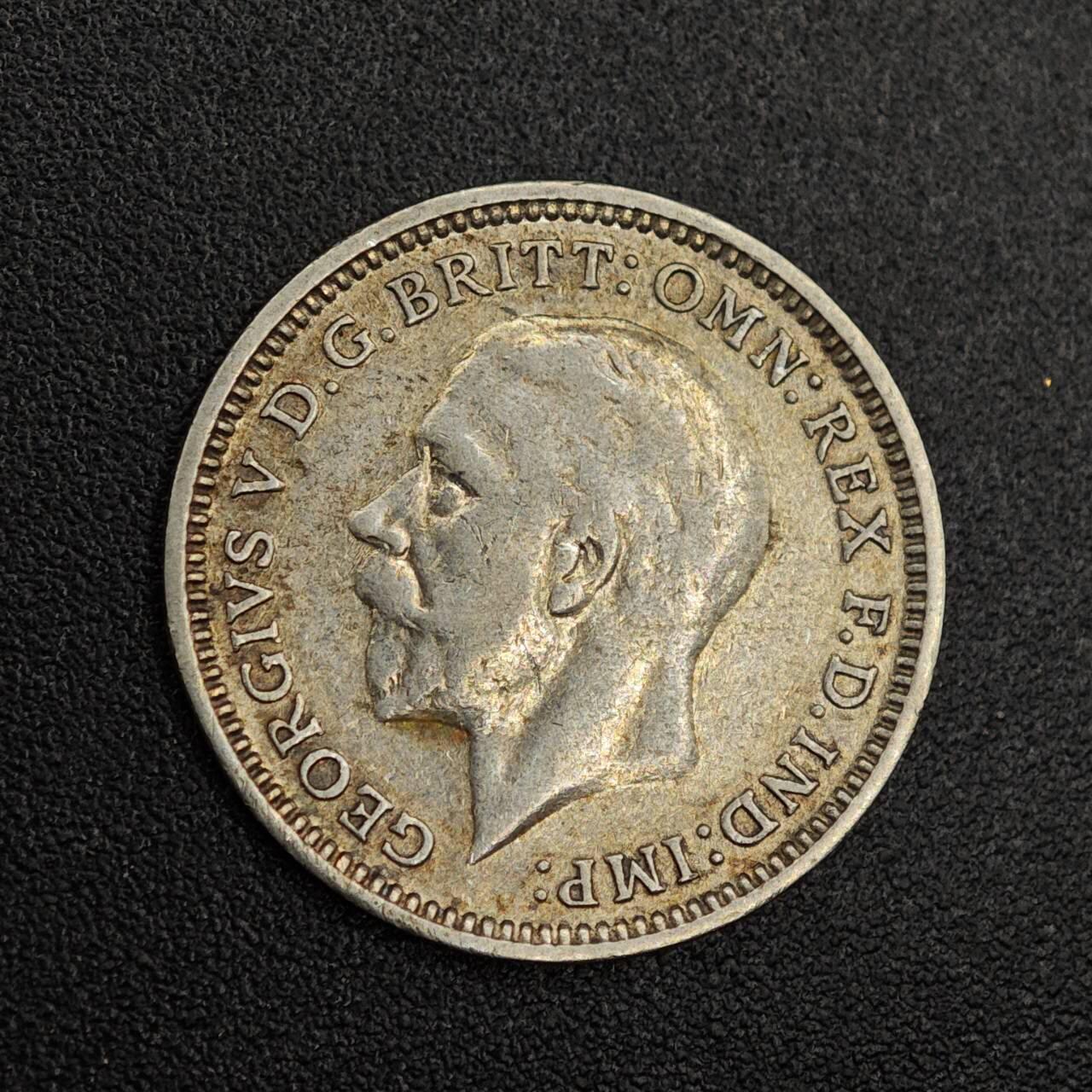 【淘币小摊】实时拍第七百九十一拍   散币纸币套币场   满百包邮可预留二周 每周一统一发货   英国1931年乔治五世3便士银币