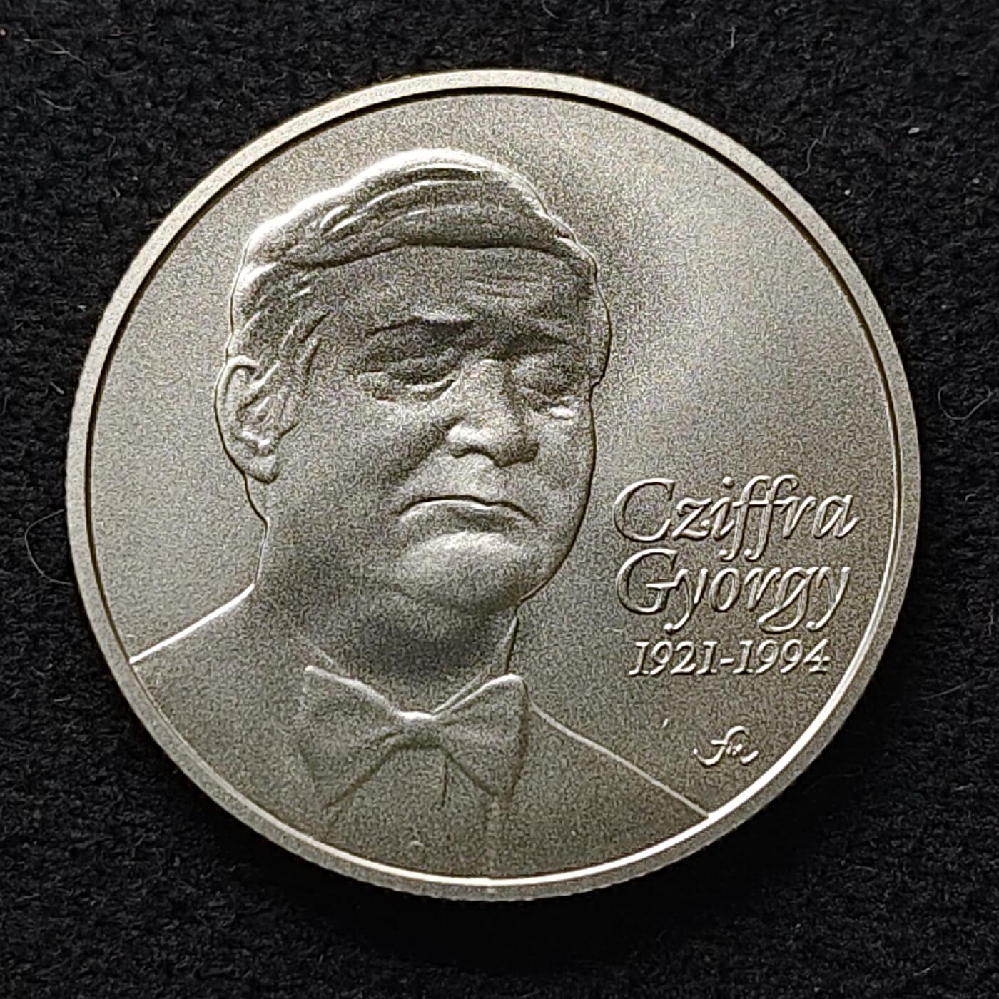 【全场包邮】纯粹捡漏拍477场（免费代拍第14场）调整中 【少见】匈牙利2021年2000福林钢琴家乔治·齐夫拉诞辰100周年纪念币-量4000