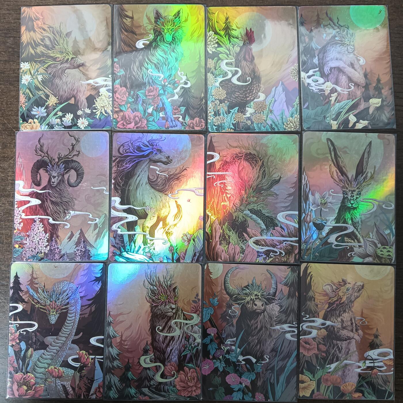 花开卡拍第46期（11月9号周日截拍，品控勿拍!!!拍品不寄存，运费5元，自制卡难免瑕疵，可能存在轻微撞角爆边等出厂瑕疵，品控介意勿拍！）