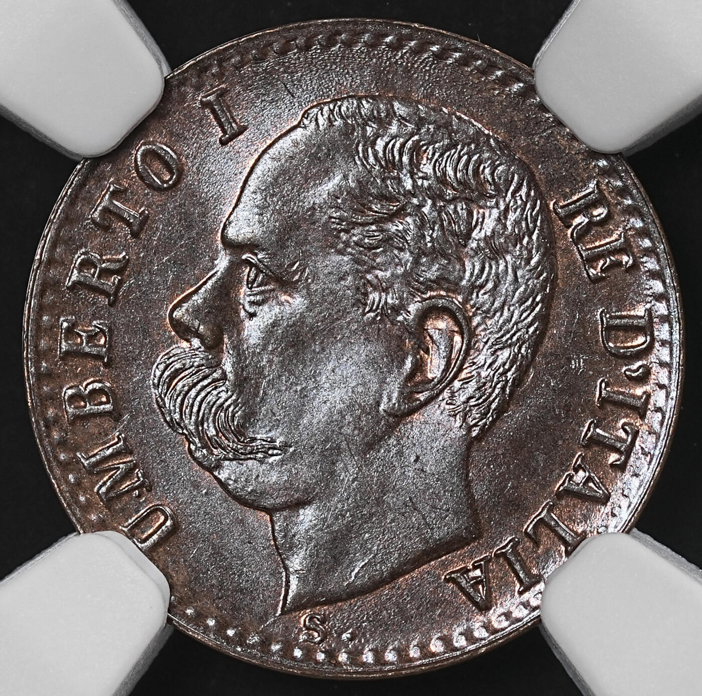 修遠堂世界钱币第九十二期 NGC MS65BN 1895年意大利1分