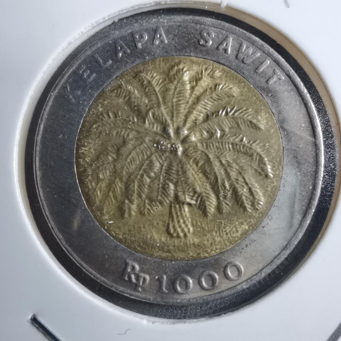 沼泽如烟--第894场 印度尼西亚1996年1000卢比