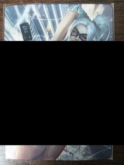 花开卡拍第46期（11月9号周日截拍，品控勿拍!!!拍品不寄存，运费5元，自制卡难免瑕疵，可能存在轻微撞角爆边等出厂瑕疵，品控介意勿拍！） - 艺术卡 怪盗 1张 粗闪