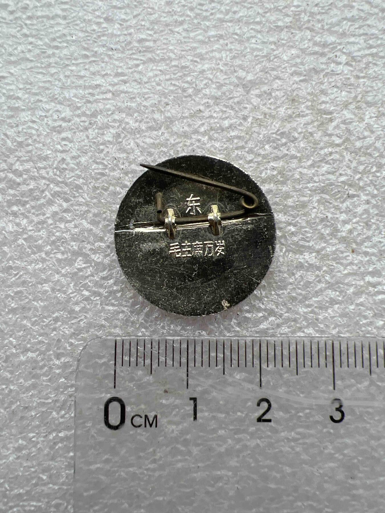 真品毛主席像章F